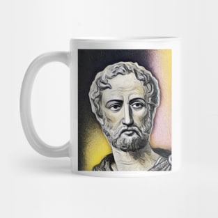 Cayo Plinio Segundo Yellow Portrait | Cayo Plinio Segundo Artwork 10 Mug